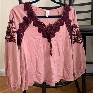 Boho chic top